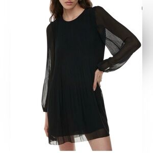 Wilfred Black Long Sleeve Dress